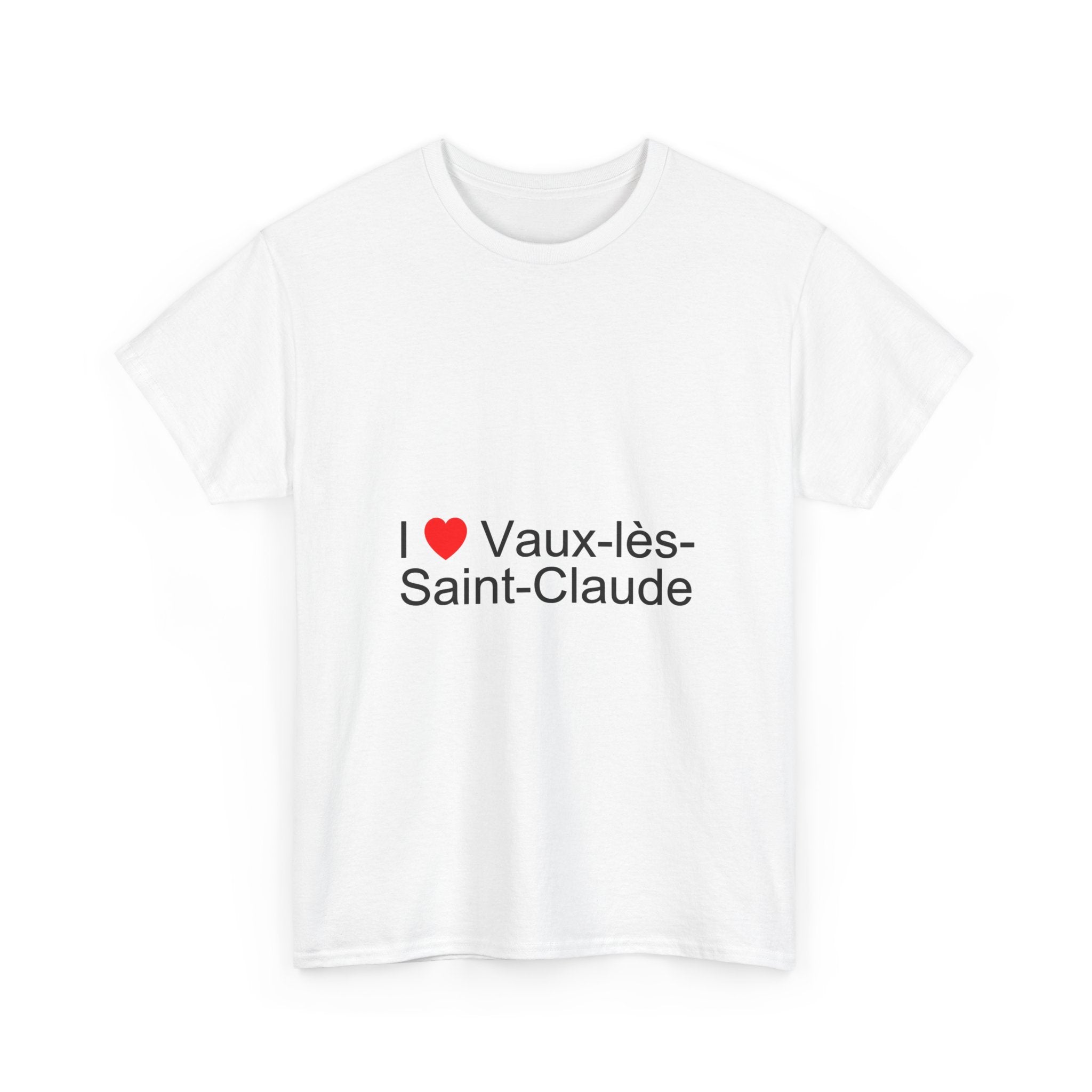 T-shirt I love Vaux-lès-Saint-Claude