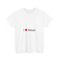 T-shirt I love Alixan