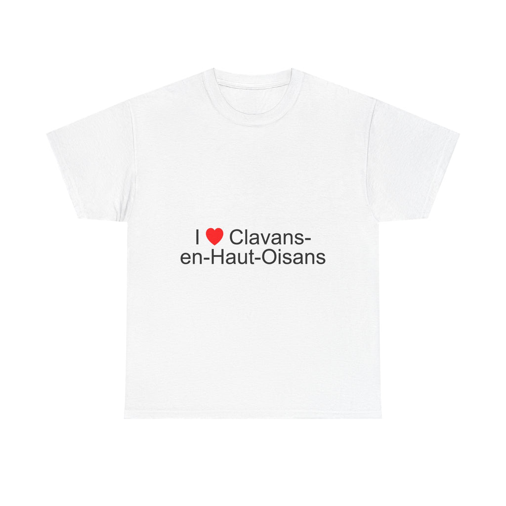 T-shirt I love Clavans-en-Haut-Oisans