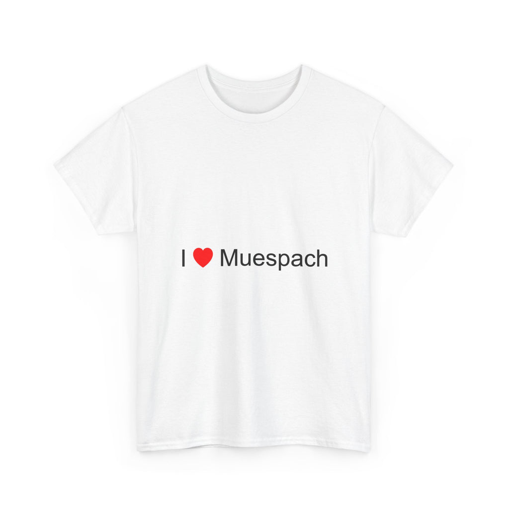 T-shirt I love muespach