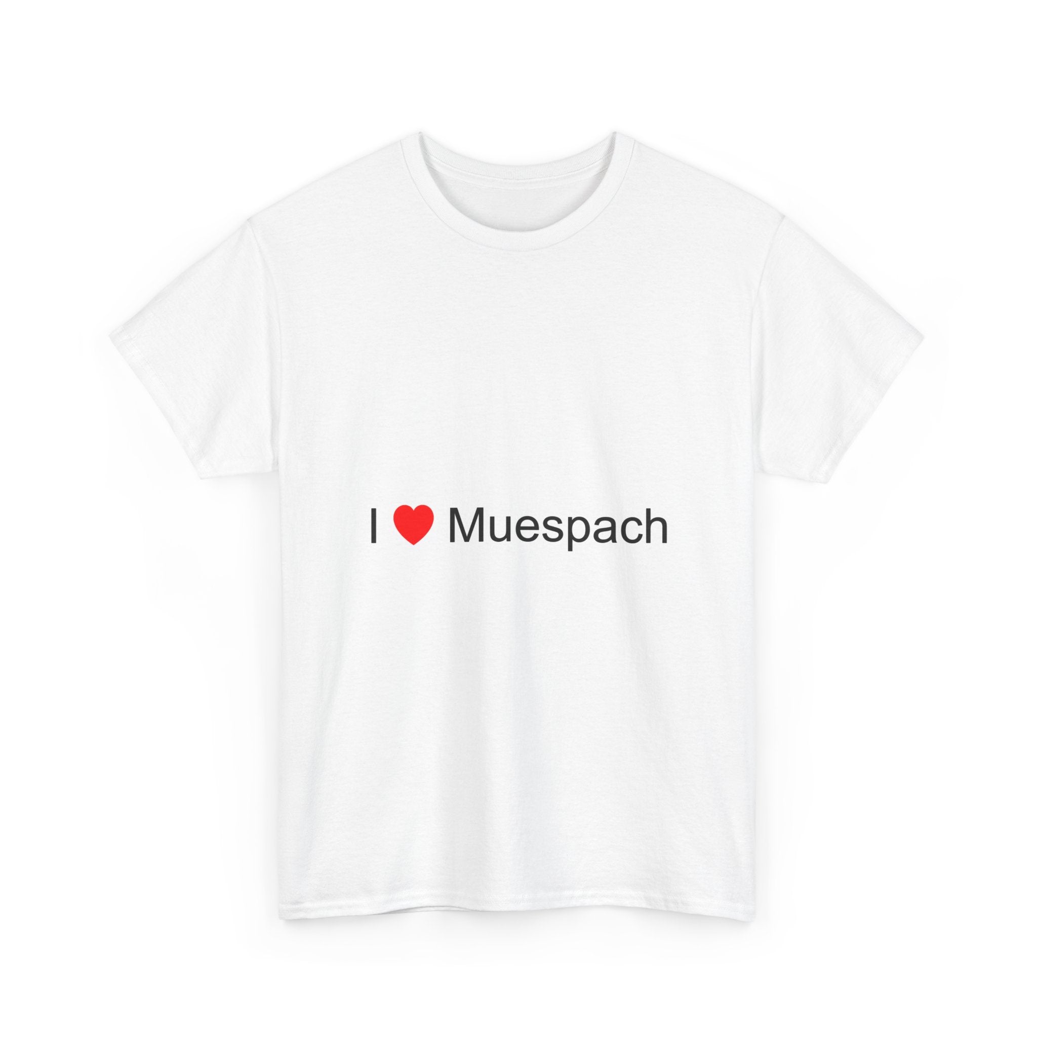 T-shirt I love muespach