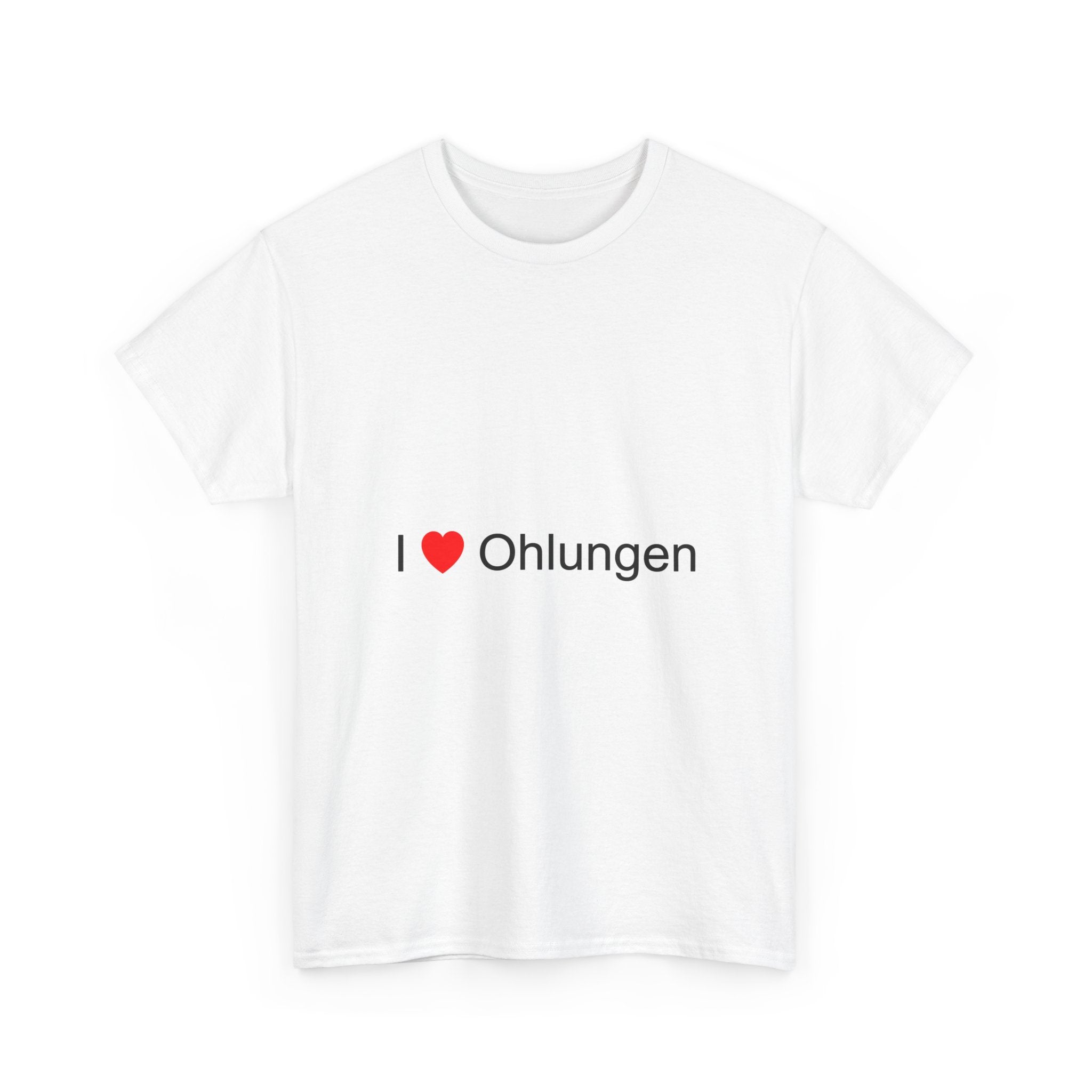 T-Shirt Ich liebe Ohlungen