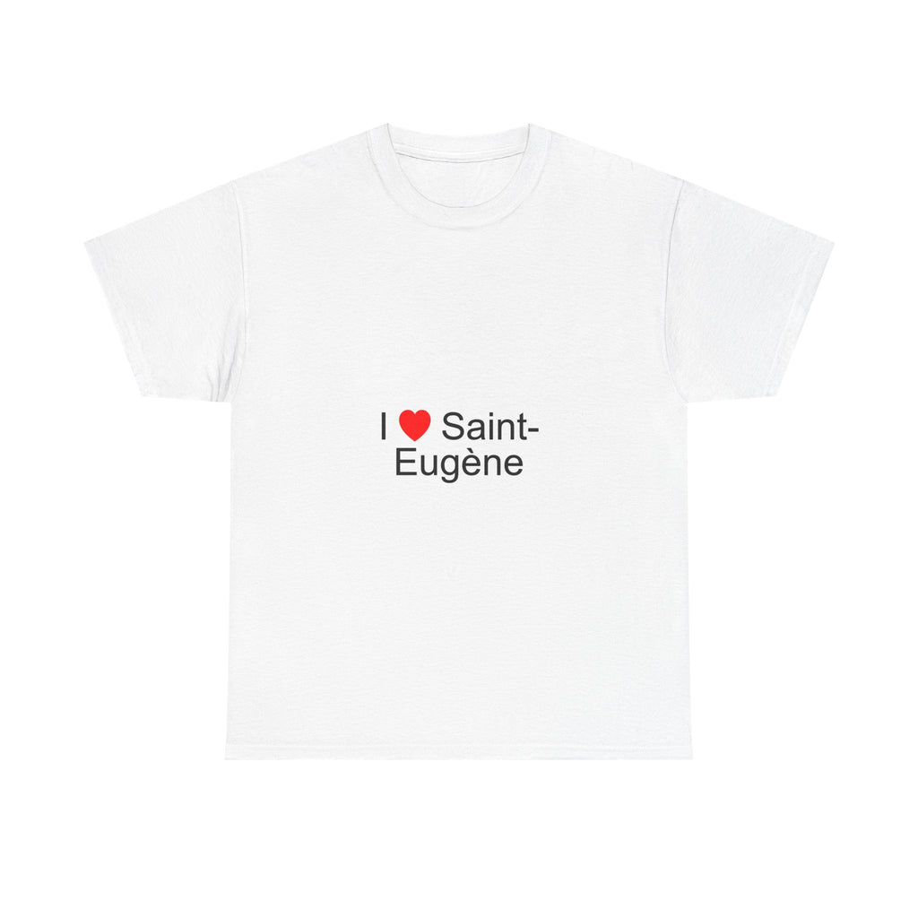 T-shirt I love Saint-Eugène