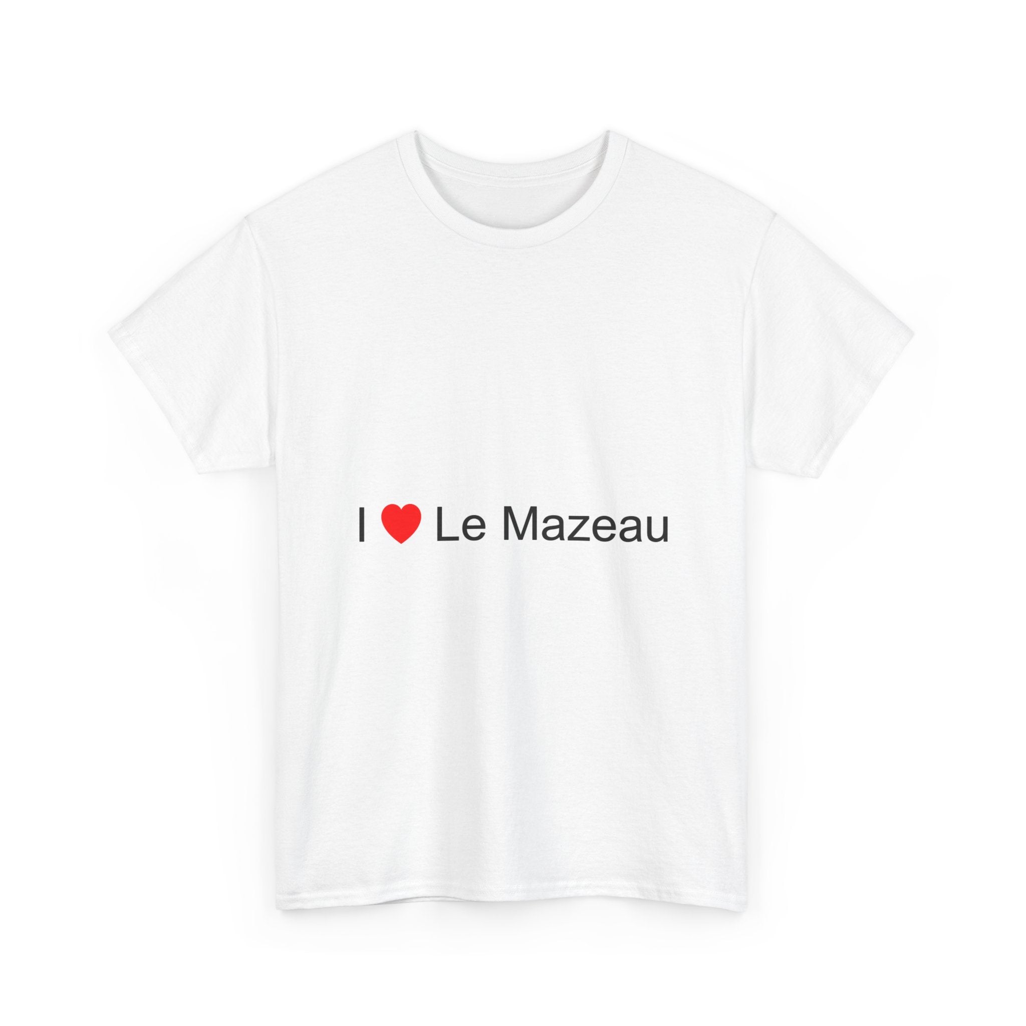 T-shirt I love Le Mazeau