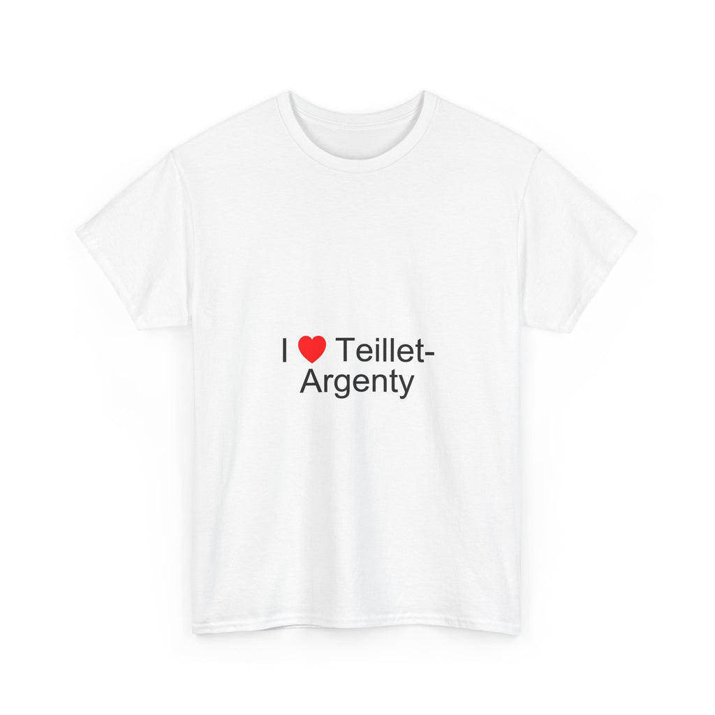 T-Shirt I love Teillet-Argenty