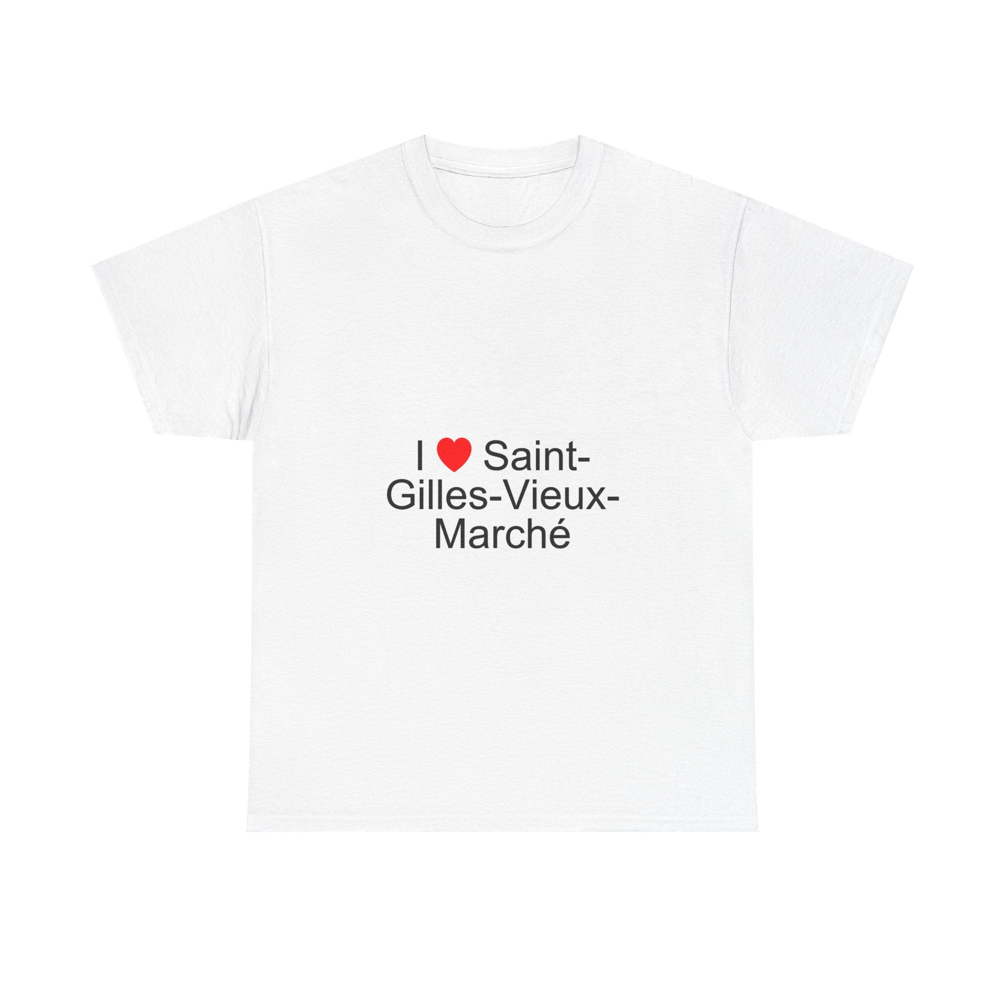 T-shirt I love Saint-Gilles-Vieux-Marché