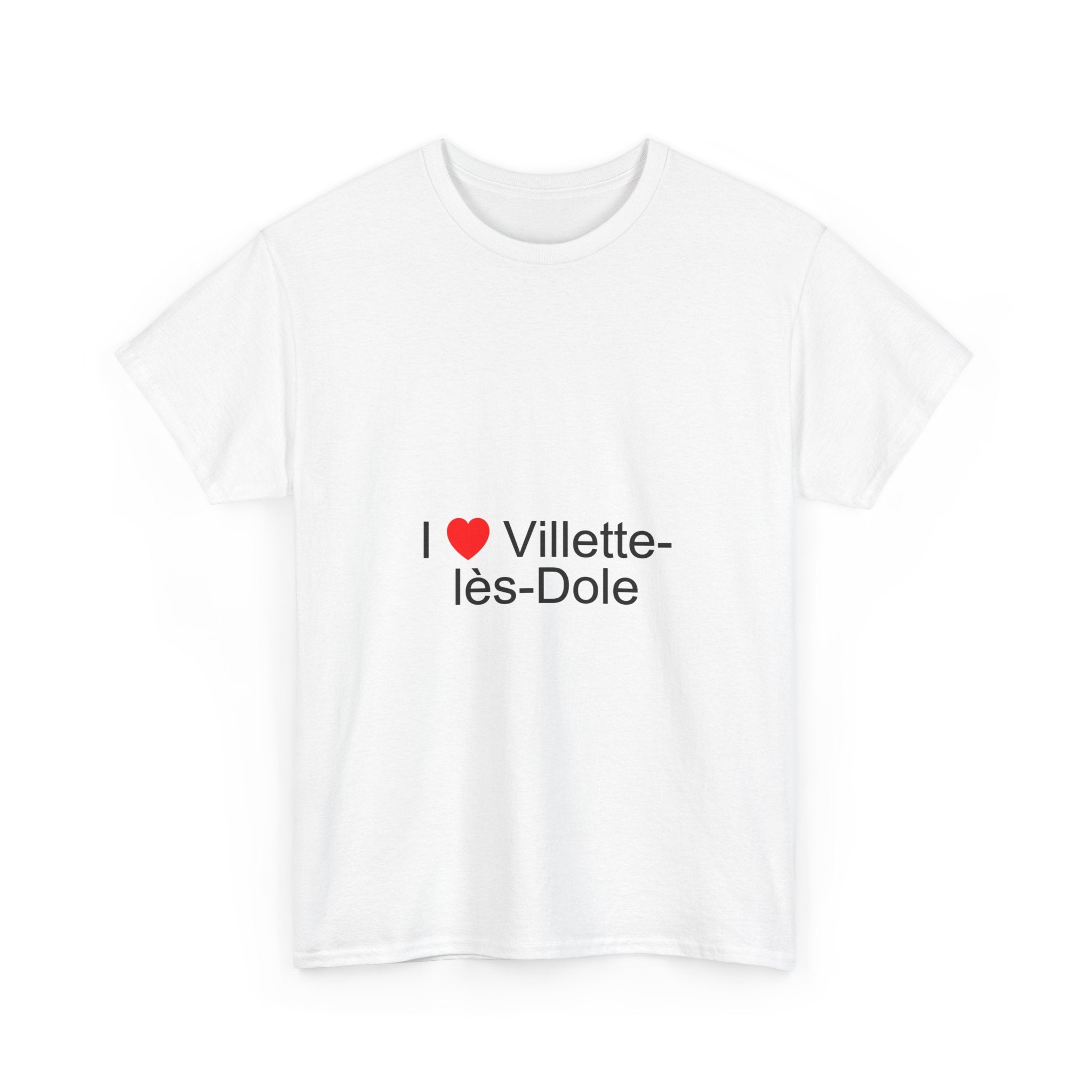 T-shirt I love Villette-lès-Dole