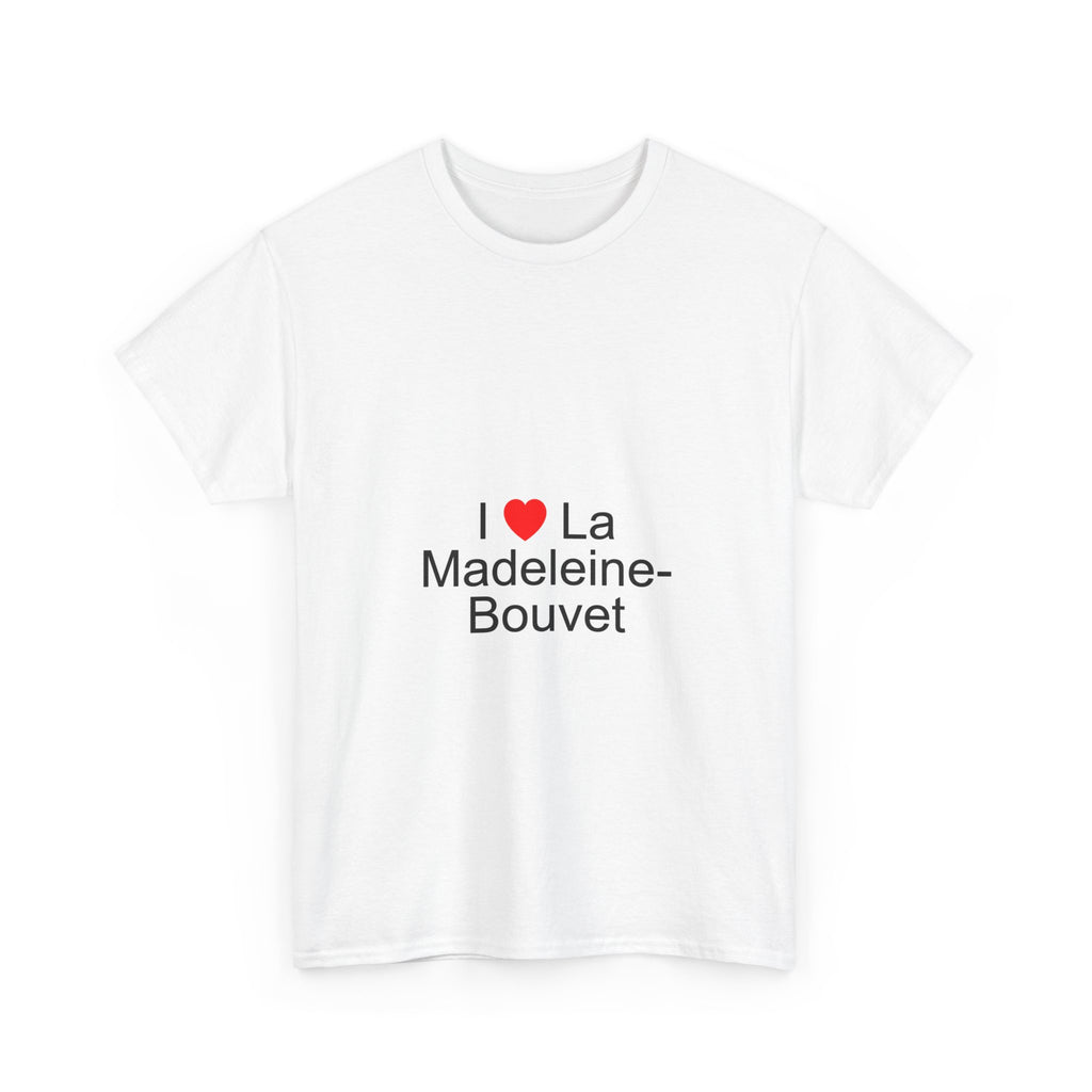 T-Shirt „I love la madeleine-bouvet“