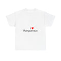 T-shirt I love ranguevaux