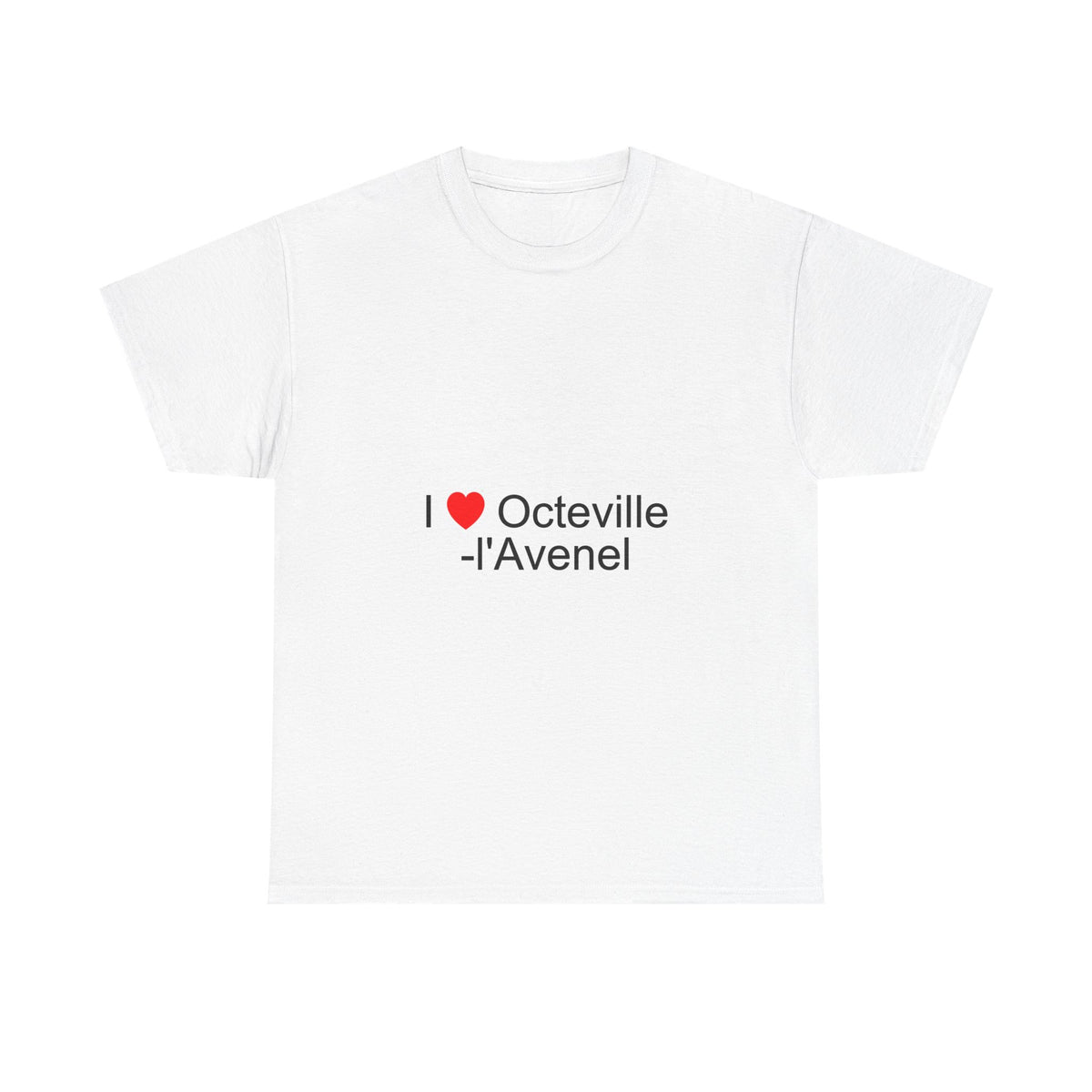 T-Shirt Ich liebe Octeville-l'Avenel