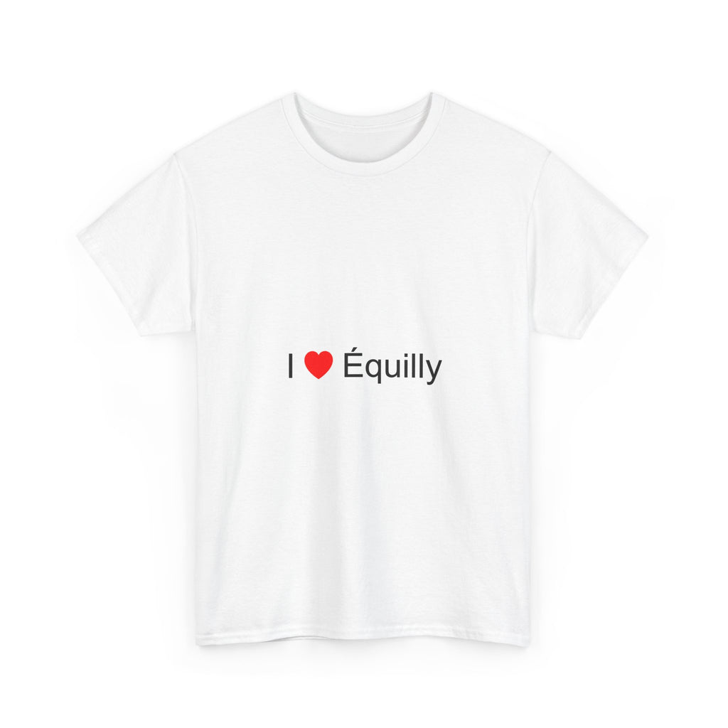 T-shirt I love équilly