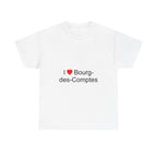I love Bourg-des-Comptes T-shirt
