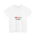 T-Shirt Ich liebe Saint-Usage