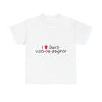 T-Shirt Ich liebe Saint-Malo-de-Beignon