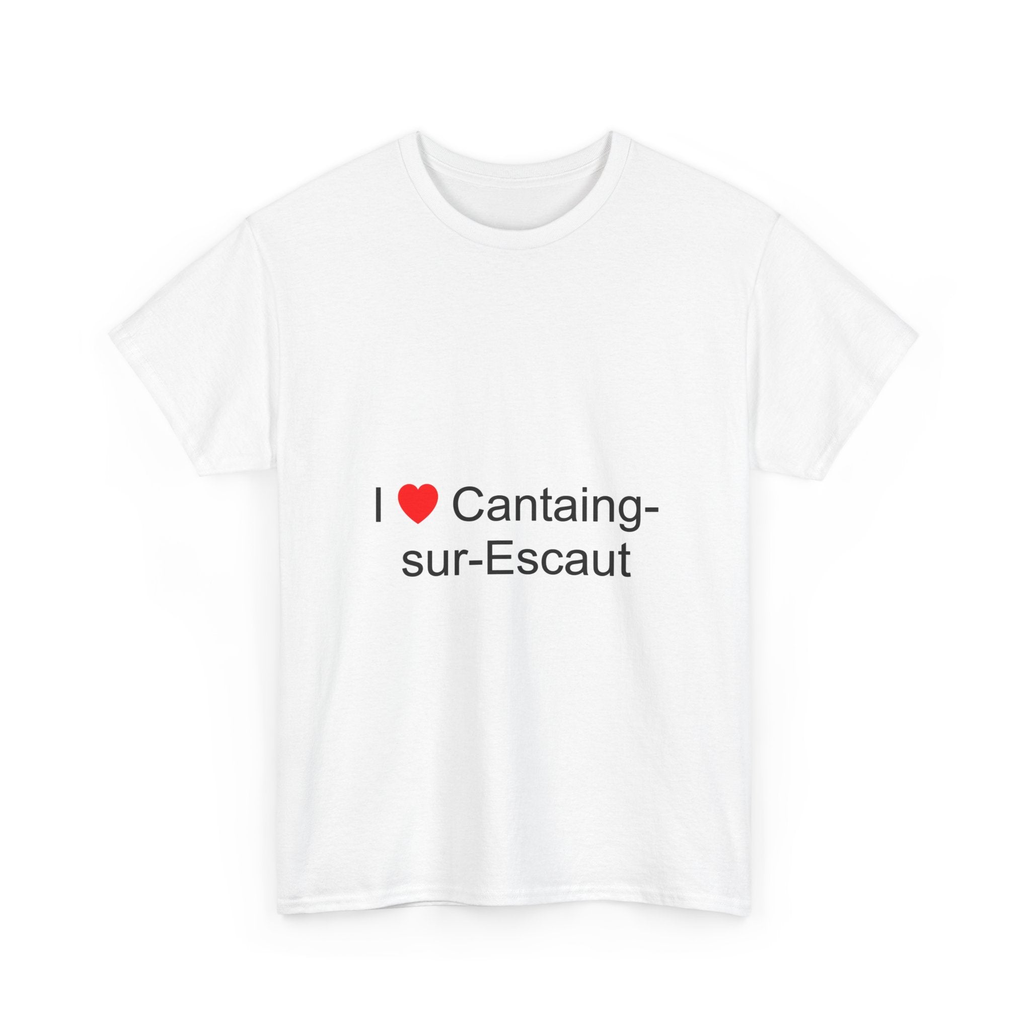 T-Shirt „I love Cantaing-sur-Escaut“