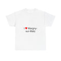 T-shirt I love margny-sur-matz