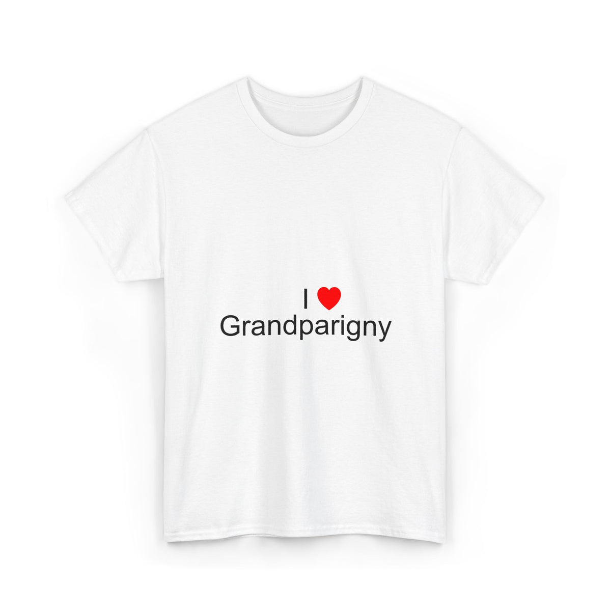 T-Shirt Ich liebe Grandparigny