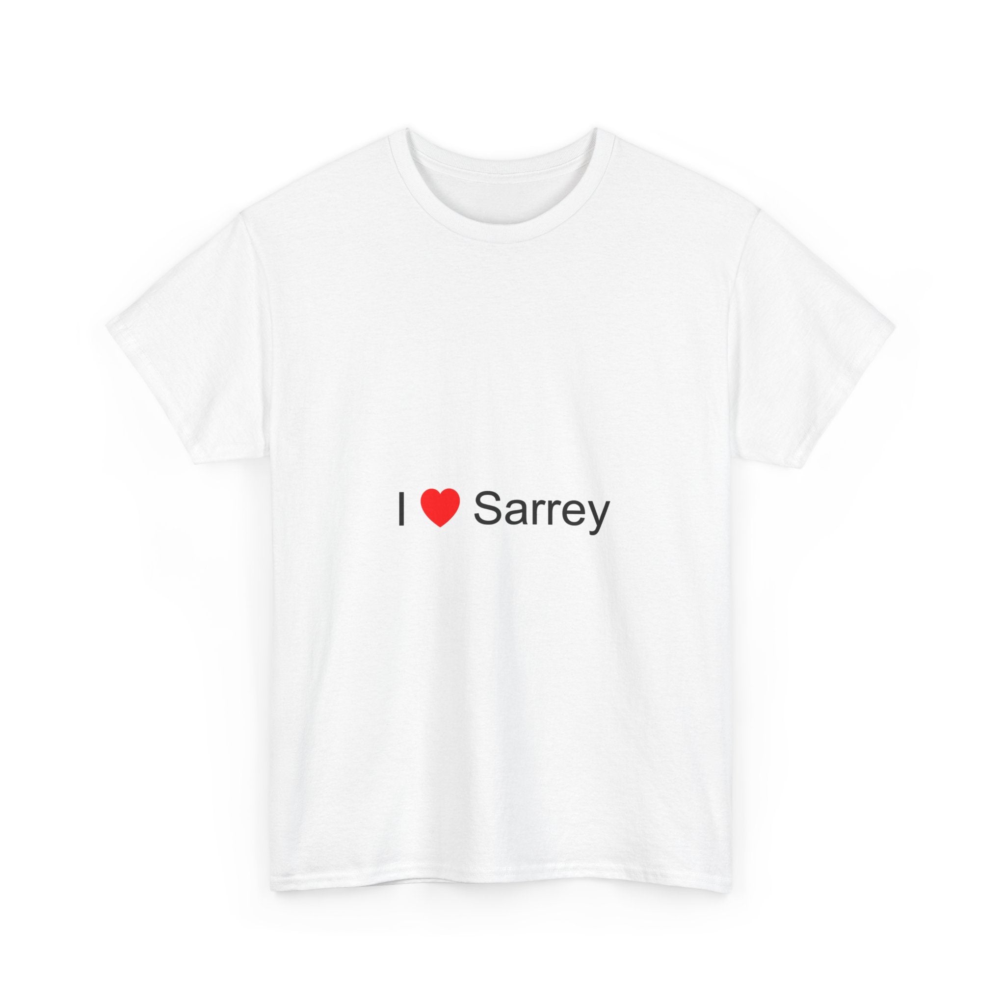 T-shirt I love sarrey