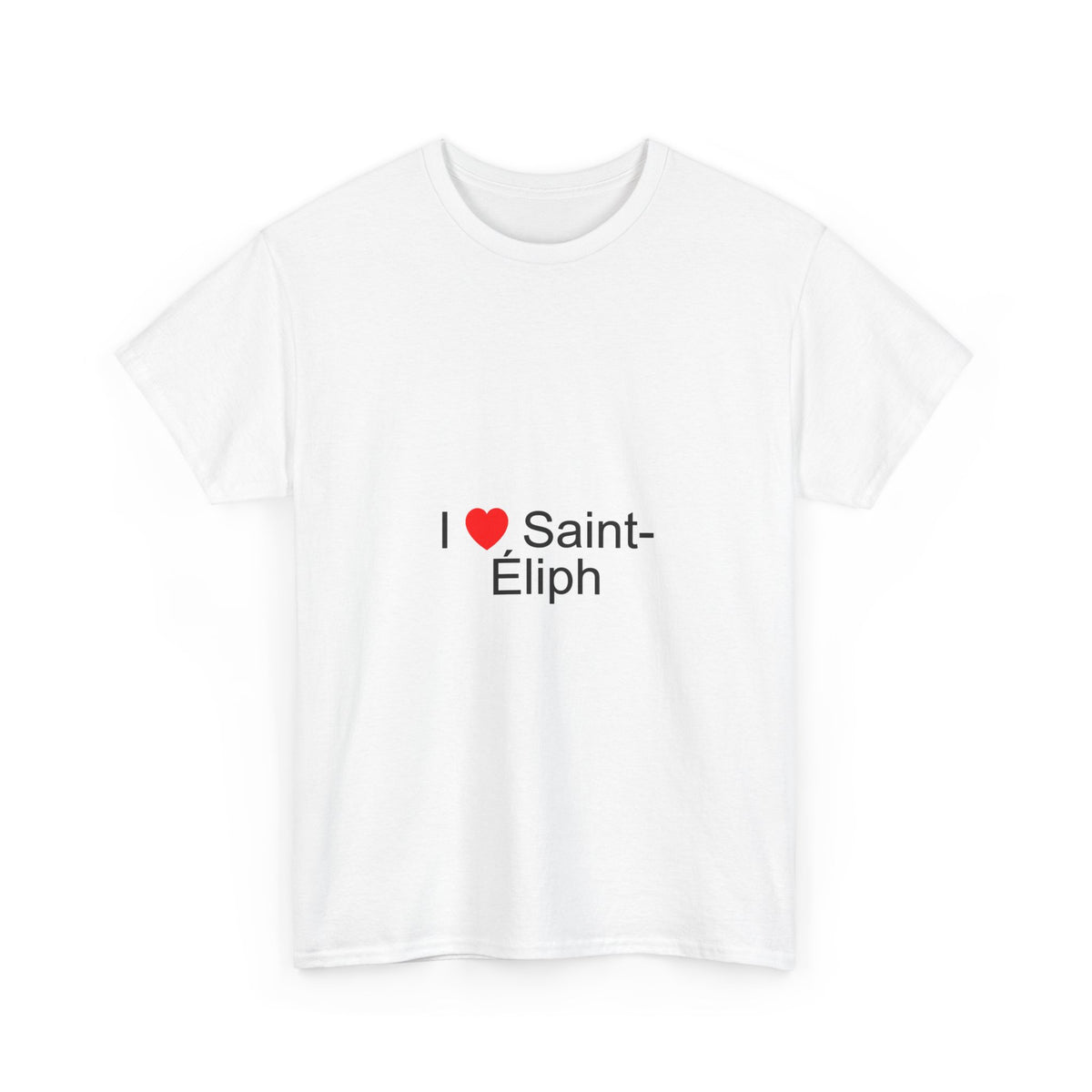 T-shirt I love saint-éliph