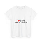T-Shirt Ich liebe Saint-Jean-Trolimon