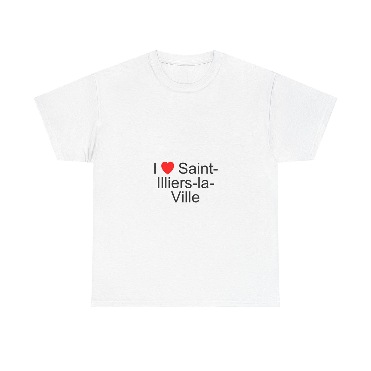 T-Shirt Ich liebe Saint-Illiers-La-Ville
