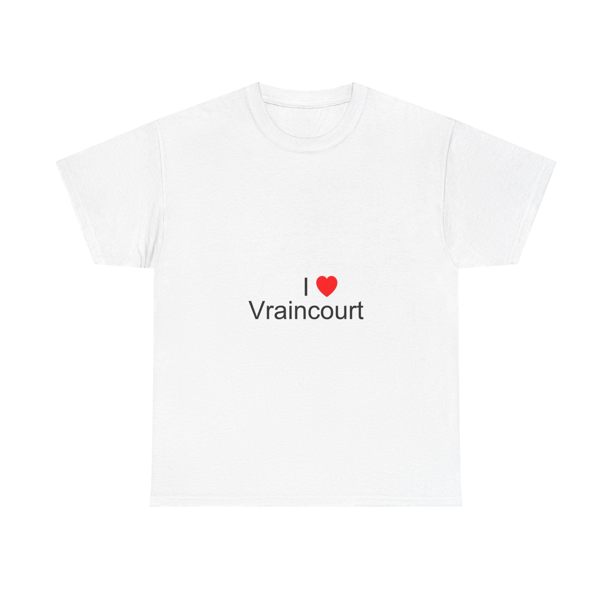 T-shirt I love Vraincourt