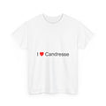 T-shirt I love candresse
