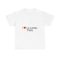T-shirt I love la lande-patry