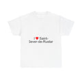T-shirt I love saint-sever-de-rustan