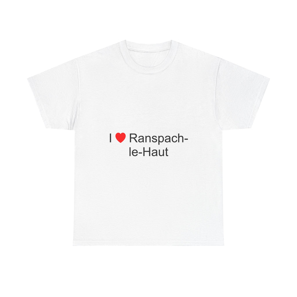 T-Shirt I love Ranspach-le-Haut