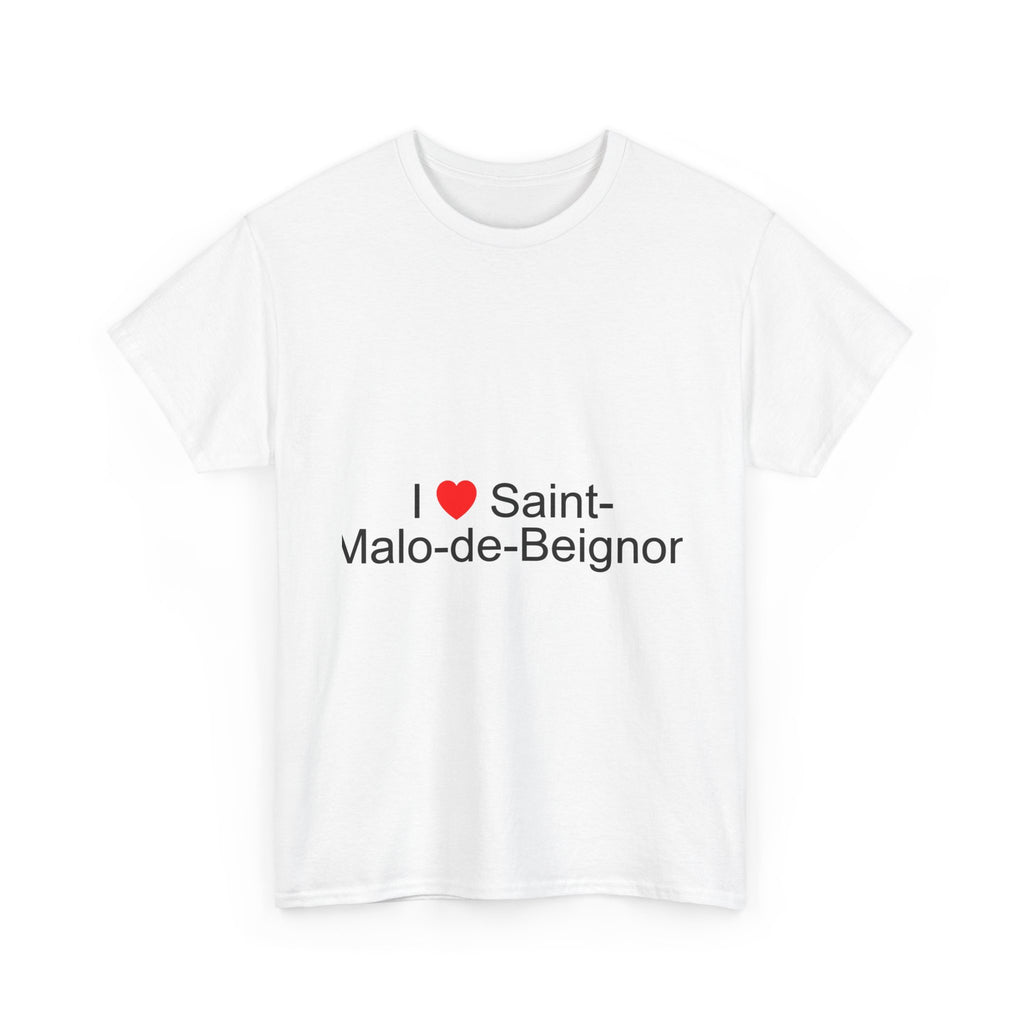 T-Shirt Ich liebe Saint-Malo-de-Beignon