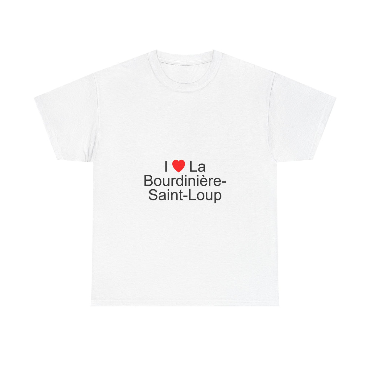 T-Shirt I love La Bourdinière-Saint-Loup