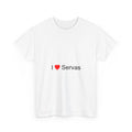T-shirt I love Servas (01)