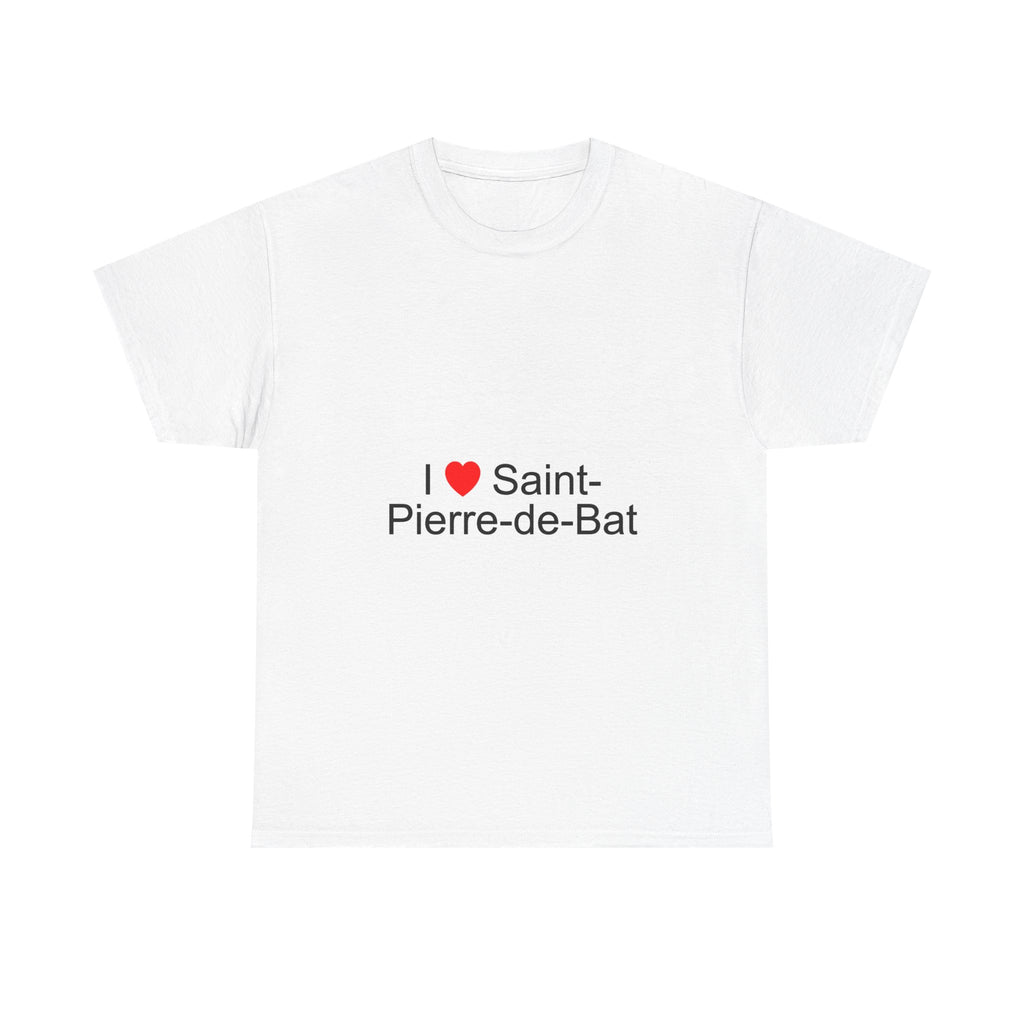 T-shirt I love Saint-Pierre-de-Bat