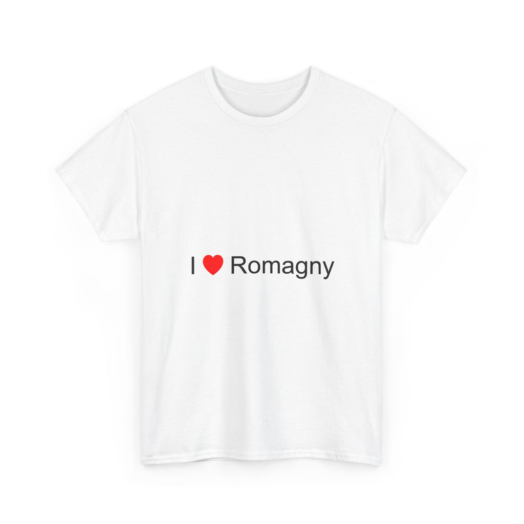 T-shirt I love romagny