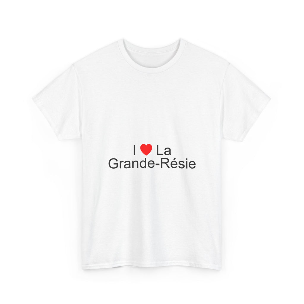 T-shirt I love la grande-résie