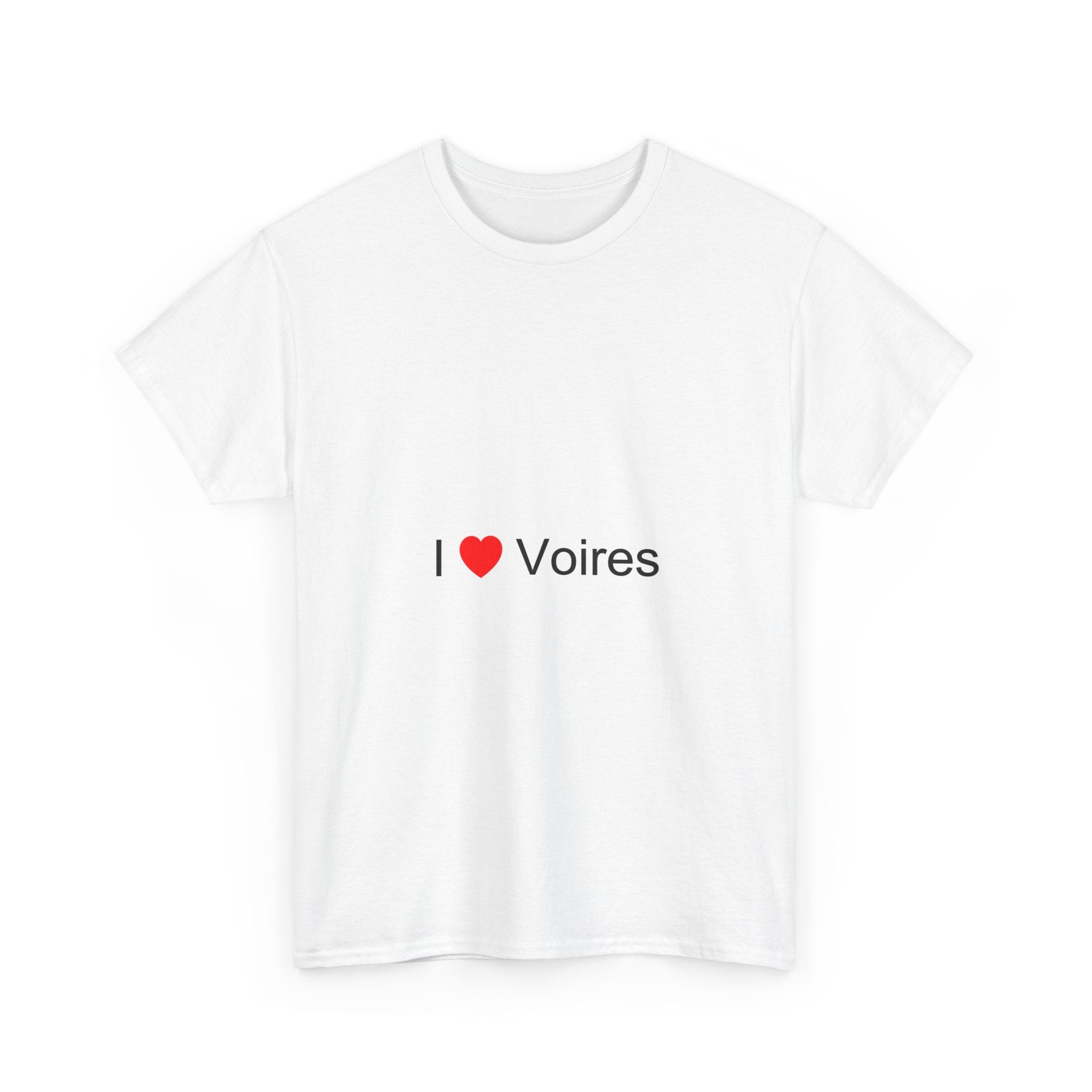 T-shirt I love voires