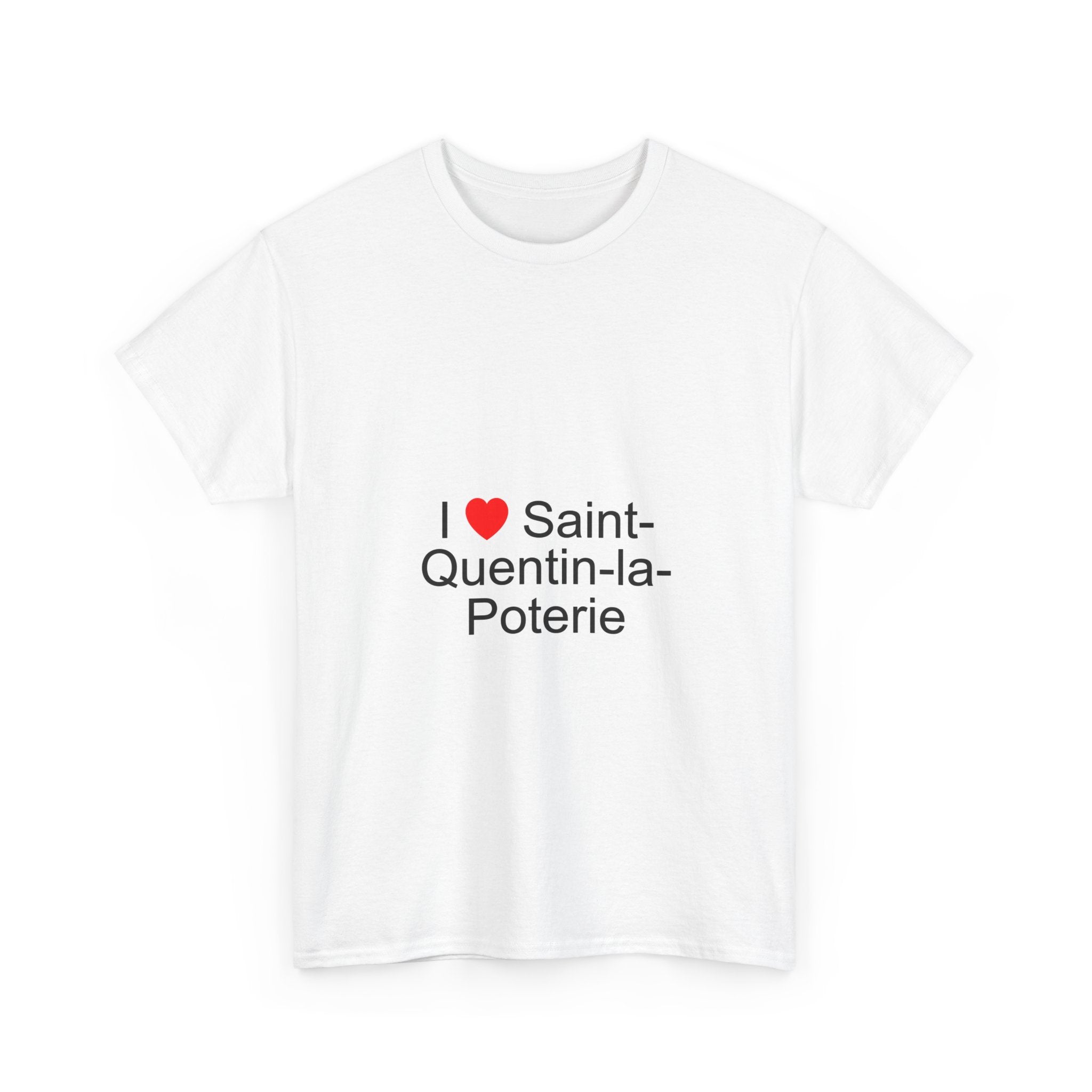 T-shirt Ich liebe Saint-Quentin-la-Poterie