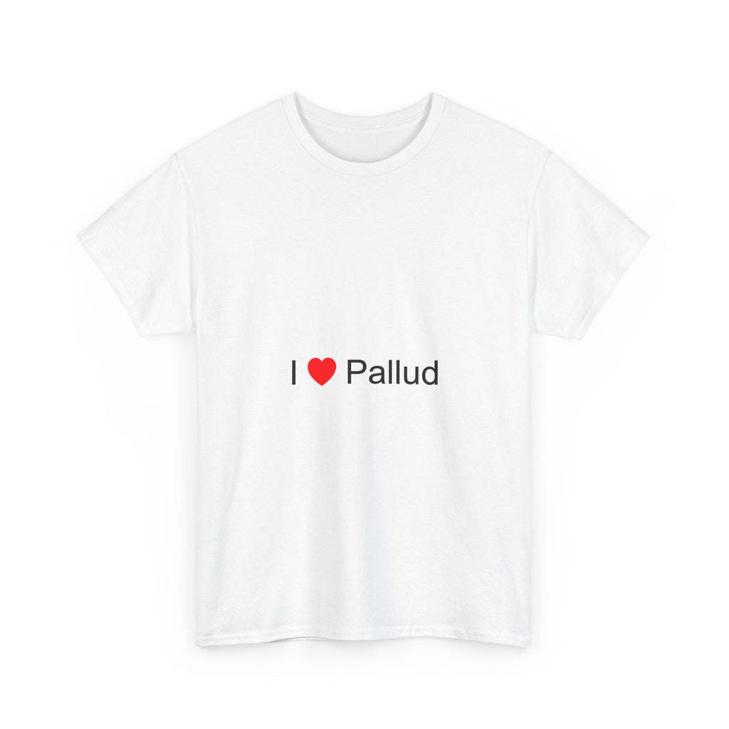 T-shirt I love pallud
