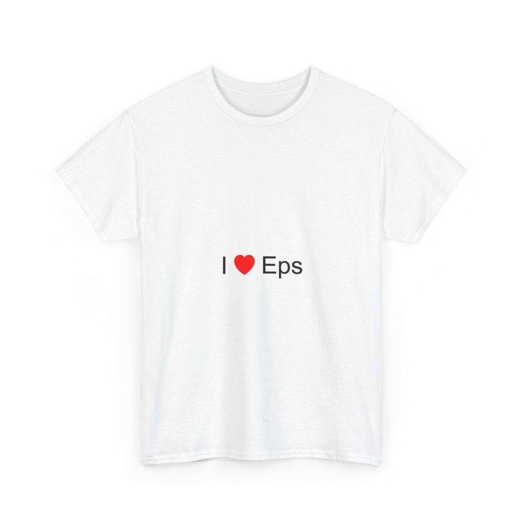 T-shirt I love eps
