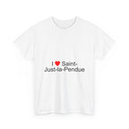 T-Shirt Ich liebe Saint-Just-la-Pendue