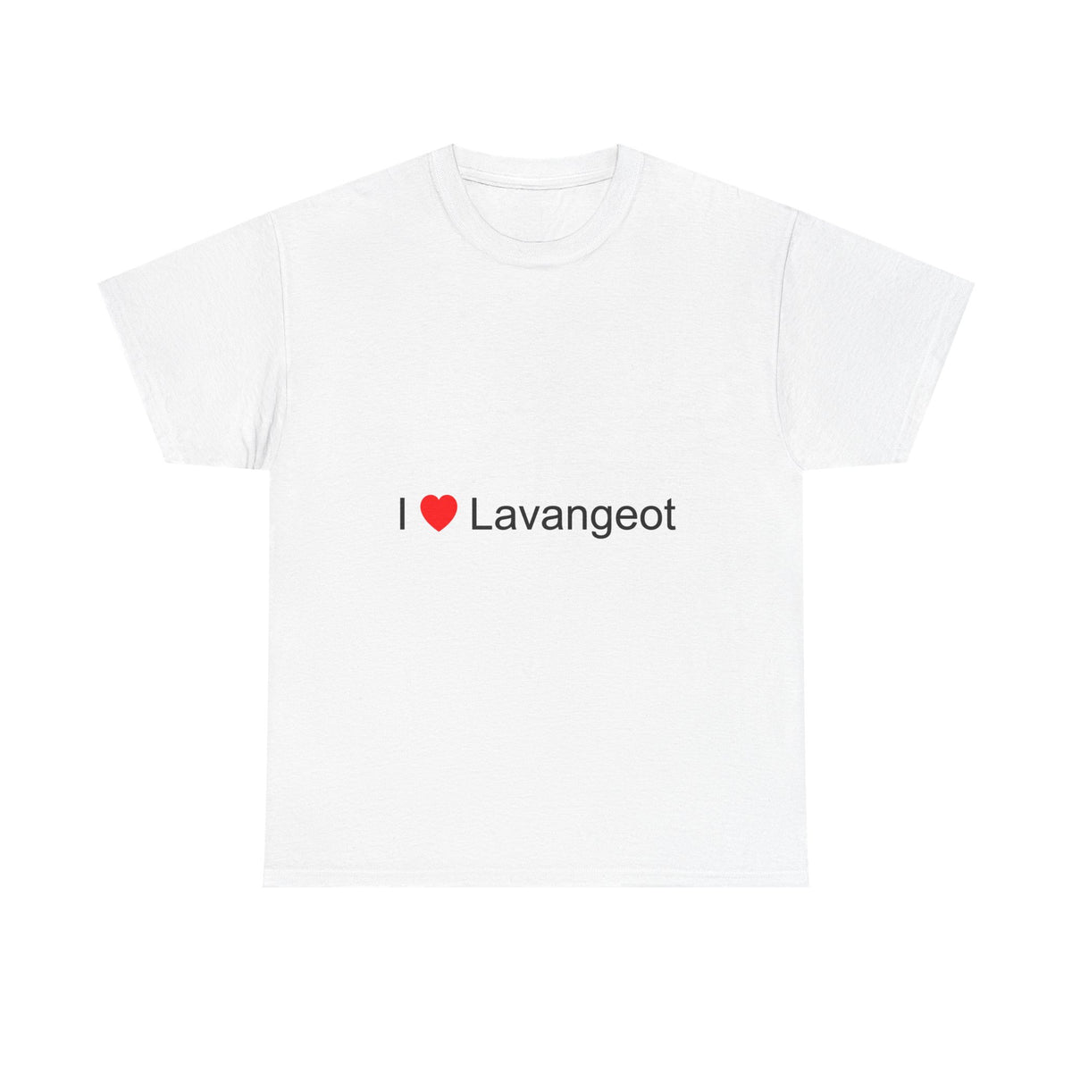 T-shirt I love lavangeot
