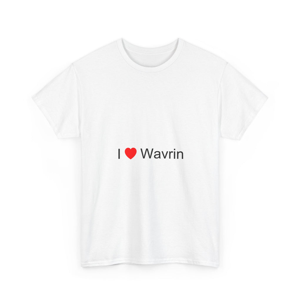 T-Shirt Ich liebe Wavrin