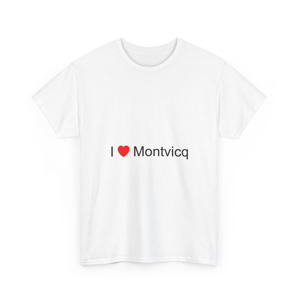 T-Shirt I love Montvicq