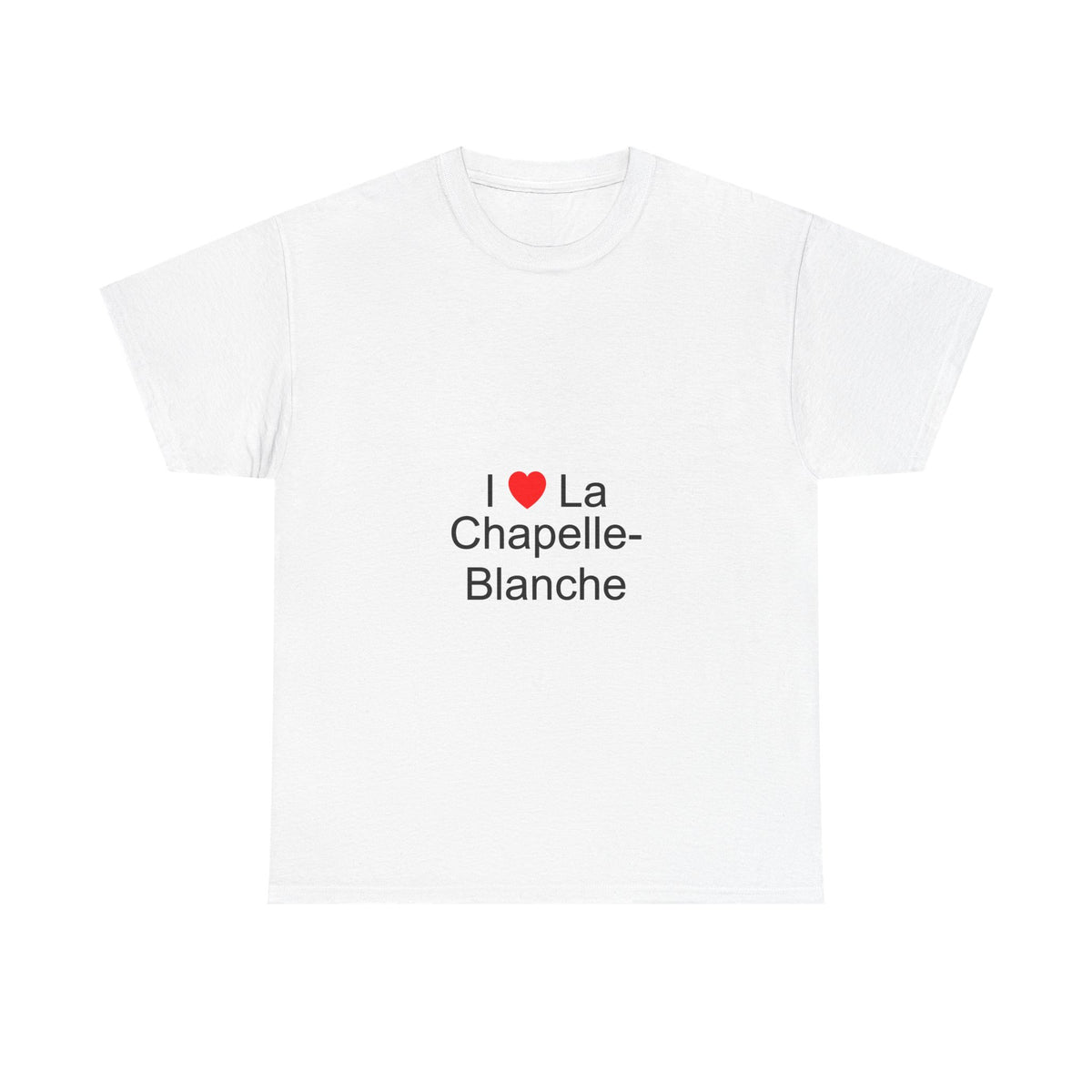 T-shirt I love la chapelle-blanche