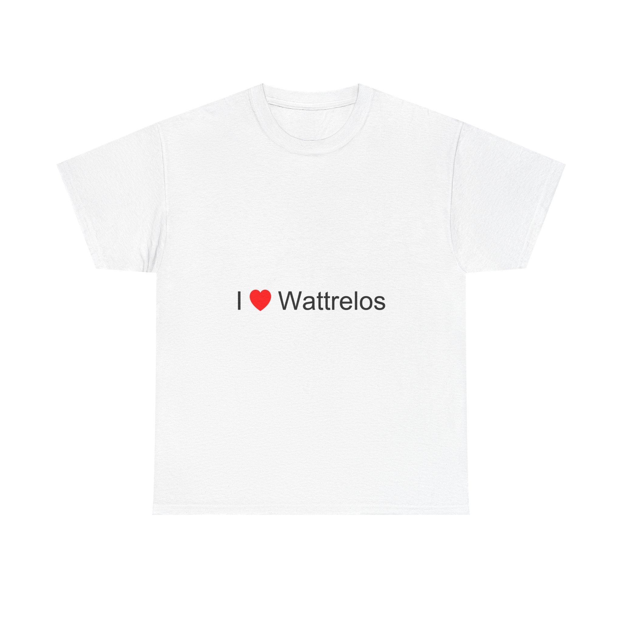 T-shirt I love wattrelos