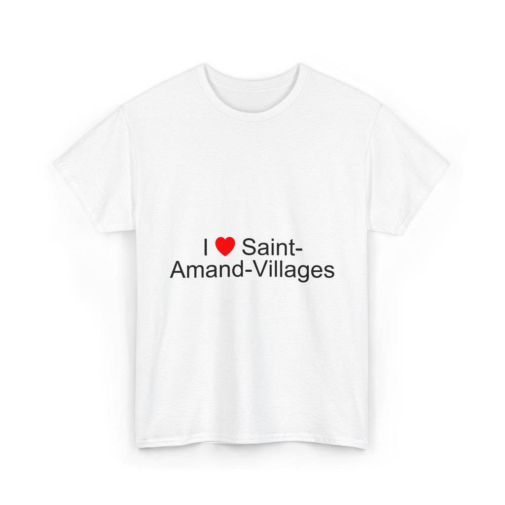 T-Shirt Ich liebe Saint-Amand-Villages