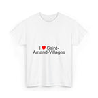 T-Shirt Ich liebe Saint-Amand-Villages