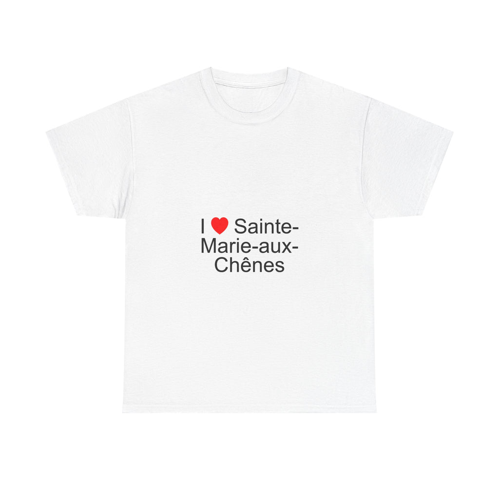 T-Shirt Ich liebe Sainte-Marie-aux-Chênes