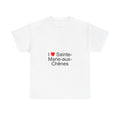 T-Shirt Ich liebe Sainte-Marie-aux-Chênes